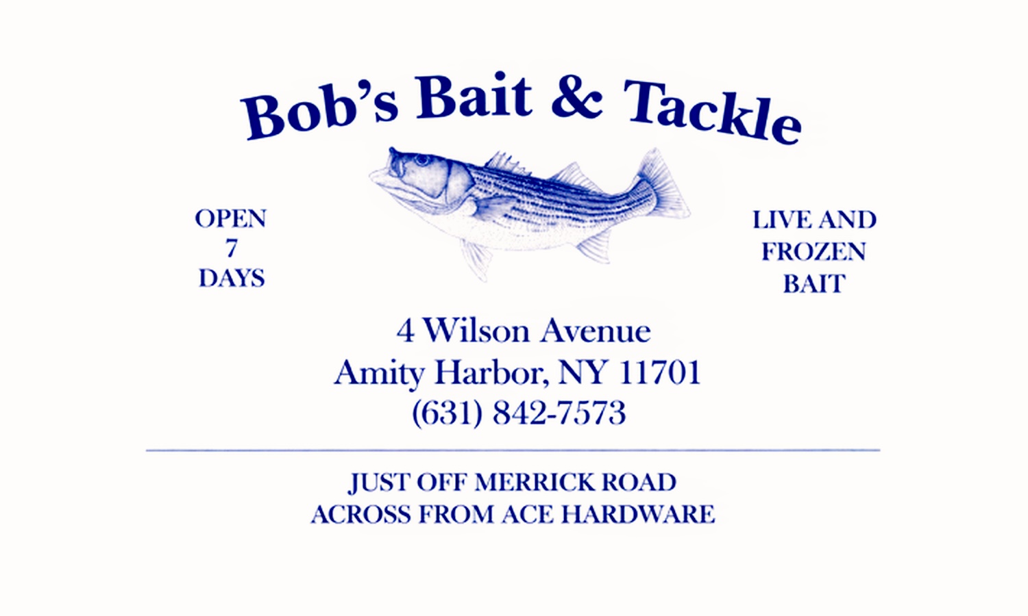 Bobs Bait & Tackle 